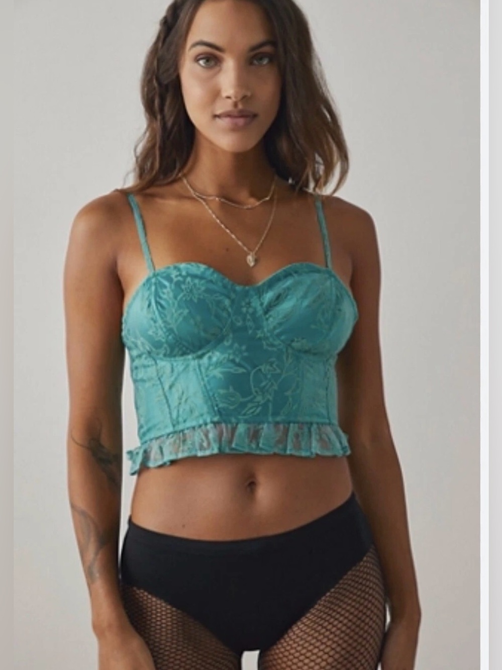 Free People now or never corset cami
